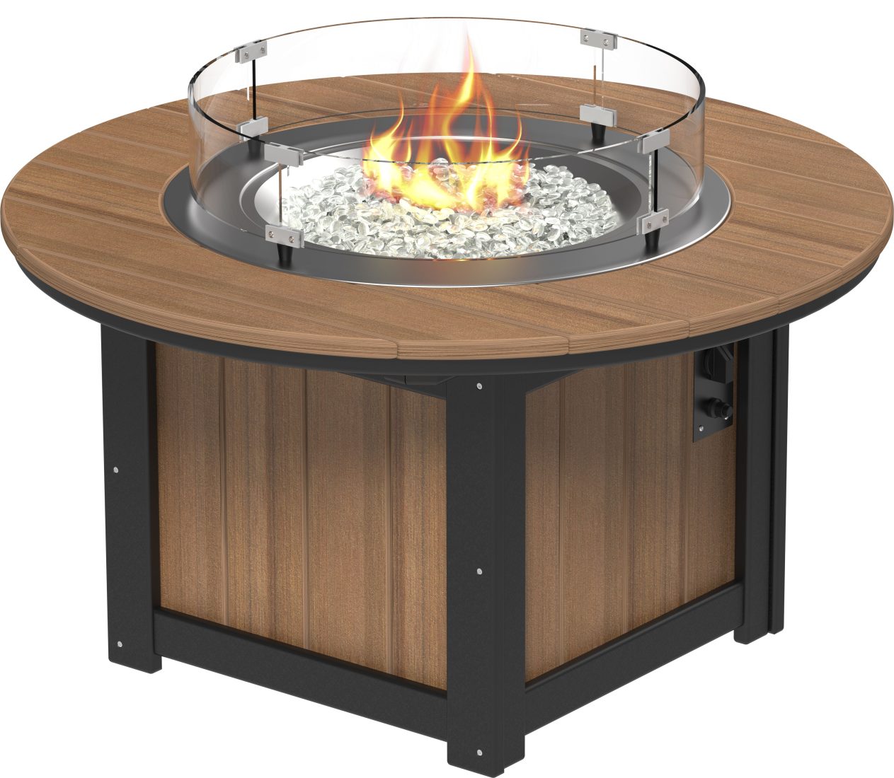 46" Round Lumin Fire Pit Outdoor Living & BBQ