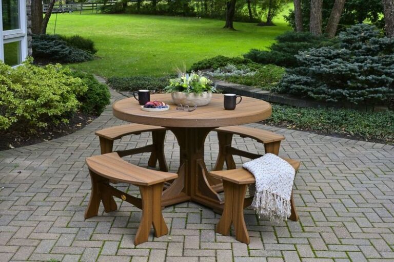 4' Round Table - Counter Height - Outdoor Living & BBQ