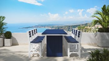 3 X 10 Rectangular Urban Table (Dining Height)